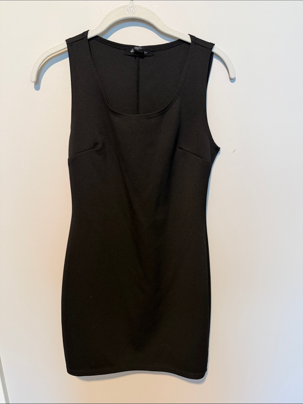 Forever 21 Classic Black Sleeveless Sheath Dress - small